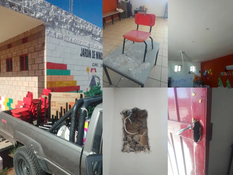 Atracan de nueva cuenta kínder en El Represo