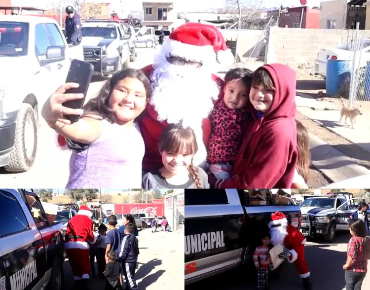 Reparte Comisaría de Seguridad Pública más de 700 juguetes