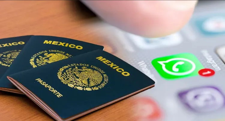 Ya puedes programar tu cita para el pasaporte por WhatsApp
