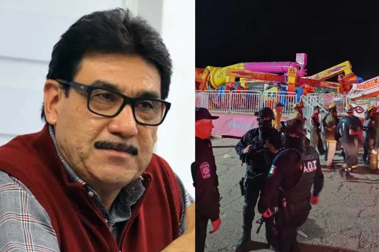 Lamenta Alcalde accidente en juegos mecánicos