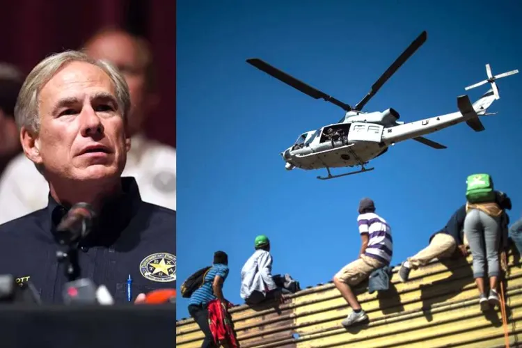 Envía gobernador de Texas helicópteros a frontera para evitar llegada de migrantes