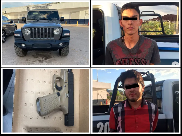 Aprehende Femdo a objetivo criminal en Nogales