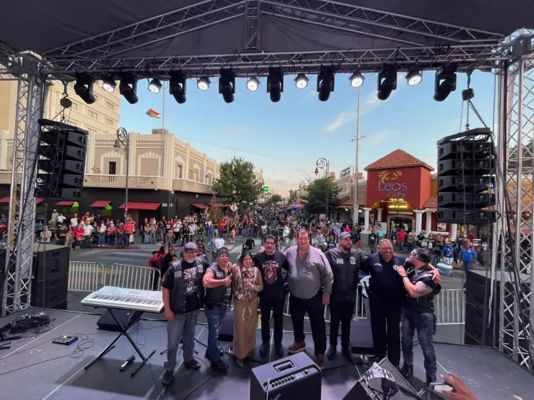 Alcaldes inauguran el “Biker Show Sonora Brothers” en Nogales