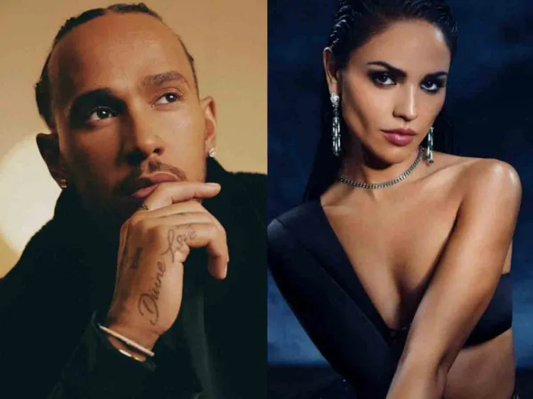 Captan a Eiza González en yate con Lewis Hamilton