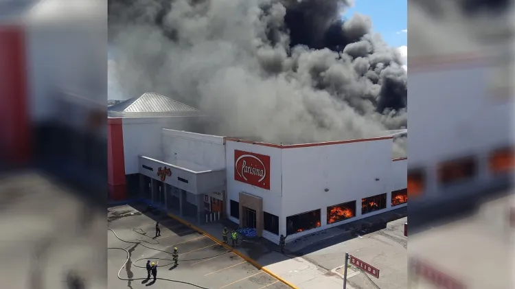 No fue intencional incendio en Soriana Encinas: AMIC