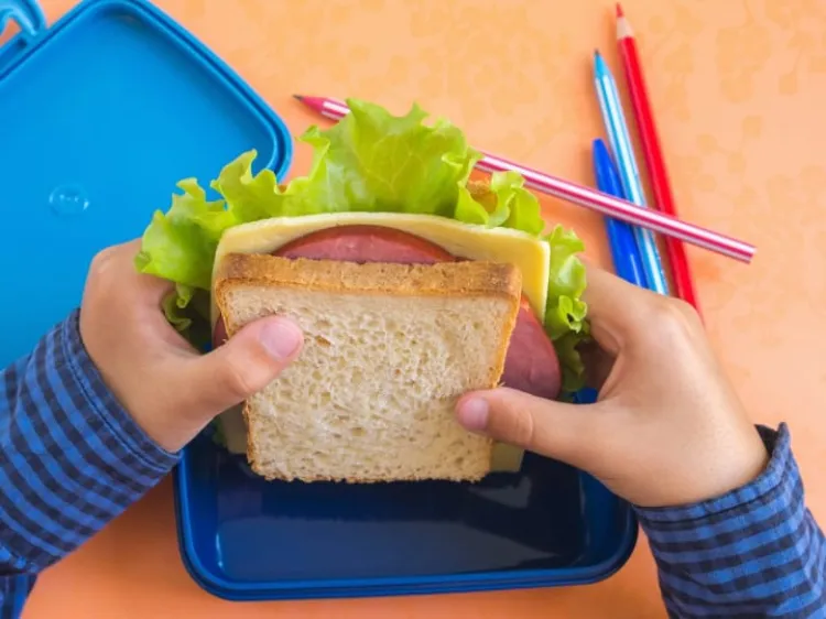 ¿Qué lonche es el más sano para llevar a la escuela?