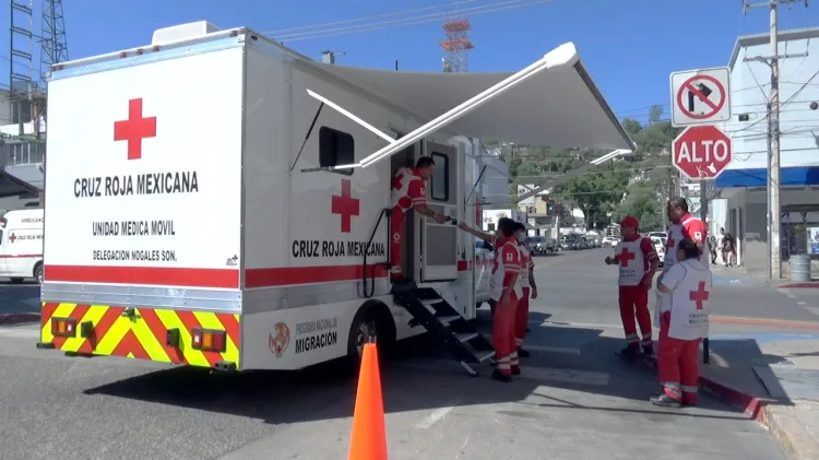 Recibe Cruz Roja clínica móvil