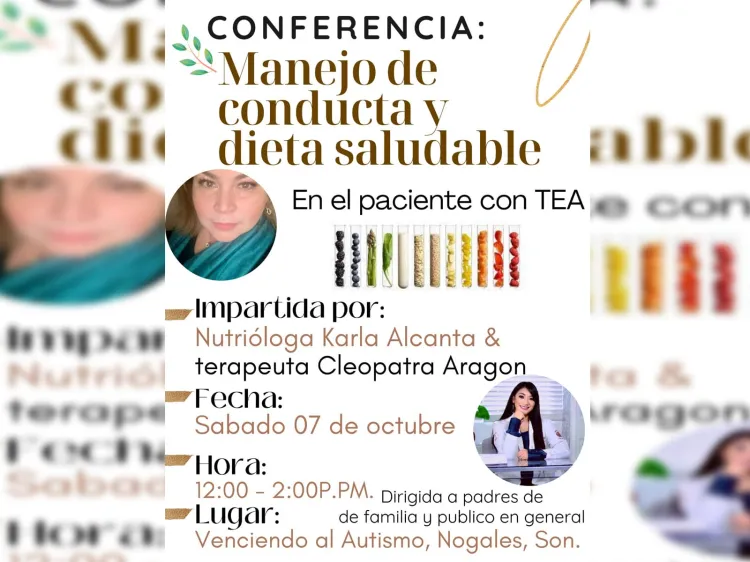 Ofrecerá Venciendo al Autismo charla de alimentación