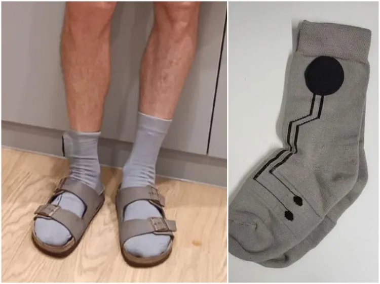 Calcetines inteligentes ayudan a enfermos con demencia