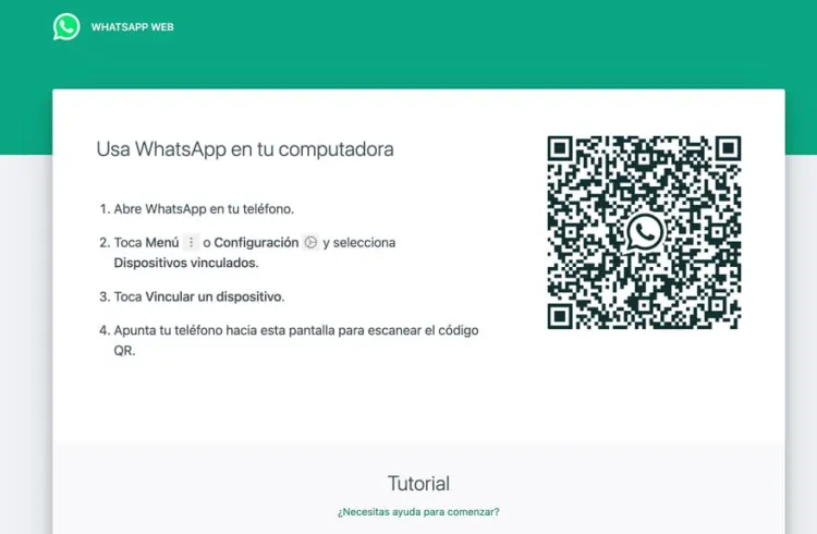 Habilita WhatsApp el uso en la web sin necesidad de código QR