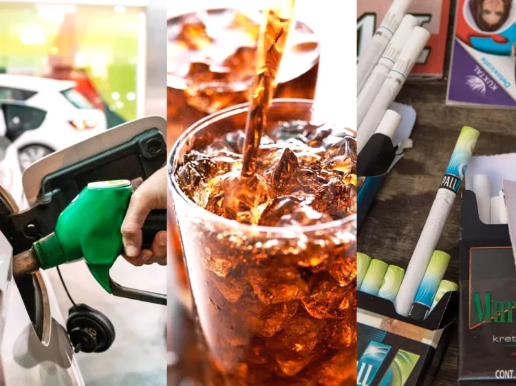 Agárrate, subirán impuestos a gasolina, cigarros y bebidas en 2024