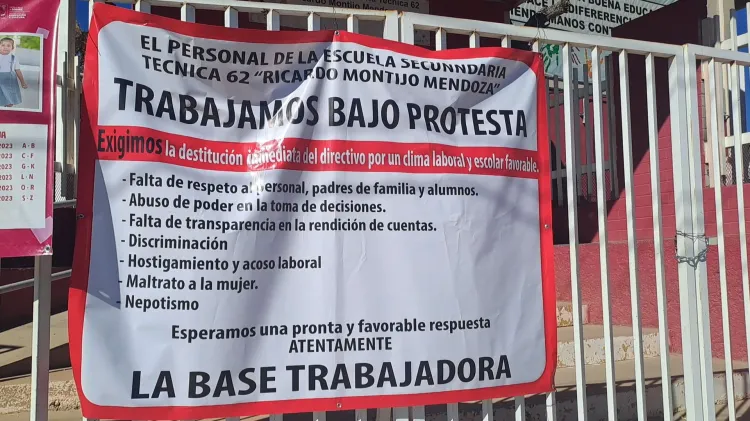 Claman destitución del director de Secundaria Técnica #62