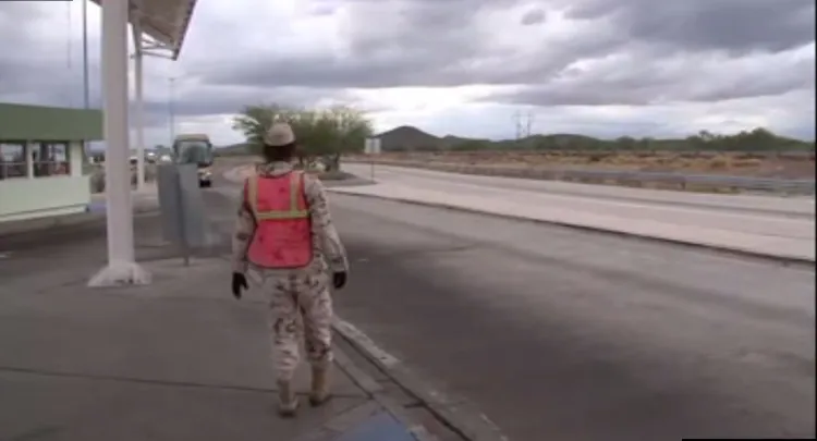 Piden quitar retén militar de Querobabi