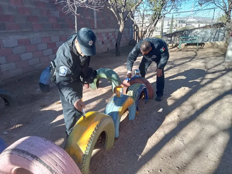 Fortalecen programa Escuela Segura con limpieza