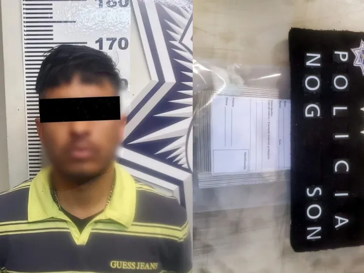 Detenido que fumaba mariguana le encuentran fentanilo