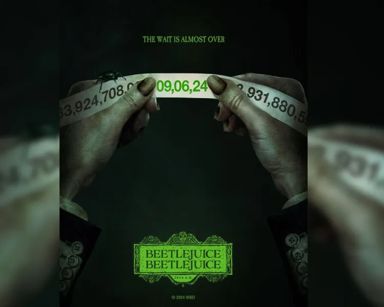 Revelan fecha de estreno de ‘Beetlejuice 2’ y primeras imágenes oficiales