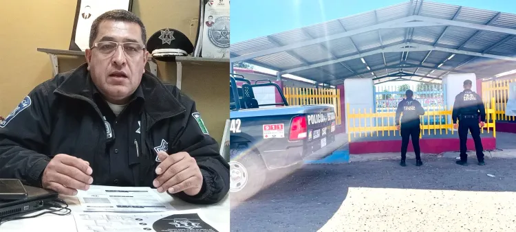 Anuncian operativos para salvaguardar la seguridad de planteles escolares