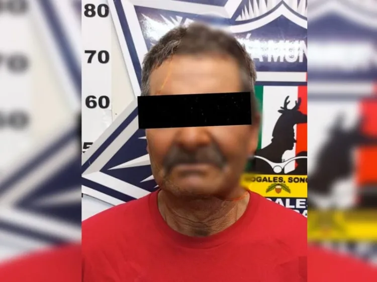 Arrestan a adulto mayor por acoso a una menor