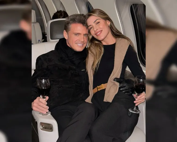 Comparte Michelle Salas foto junto a Luis Miguel