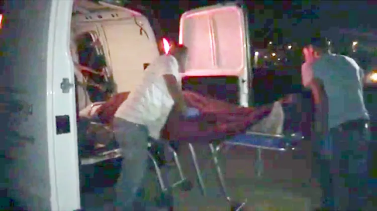 Hallan hombre semienterrado