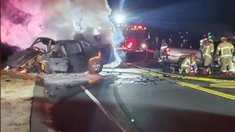 Mueren cuatro en choque