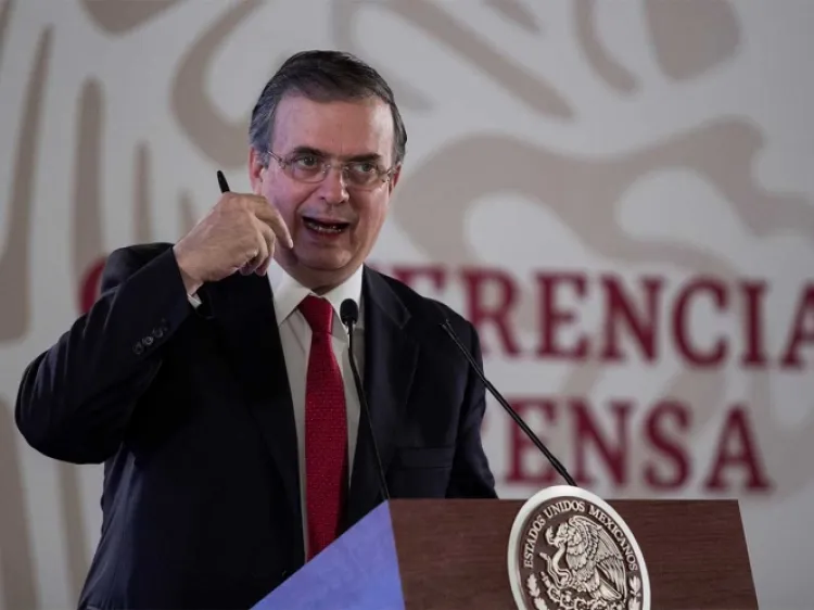 México no actua bajo amenazas: Marcelo Ebrard