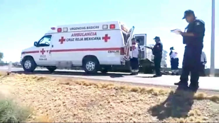 Deja
accidente
muerto a
motociclista;
un lesionado