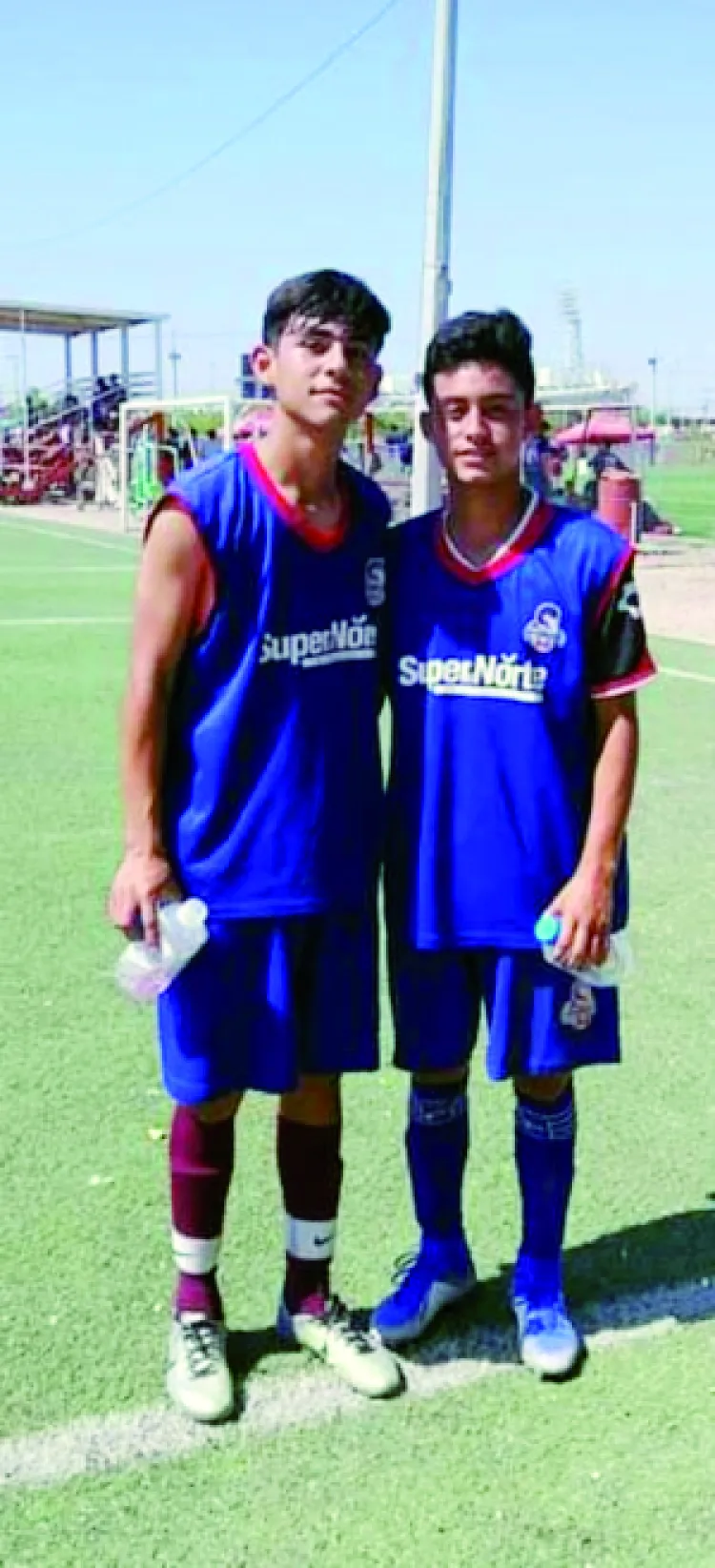 Espinoza y Almeida ya están en
pretemporada de Cimarrones