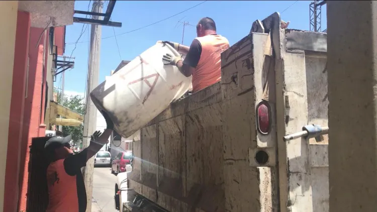 Refuerzan recolección de basura