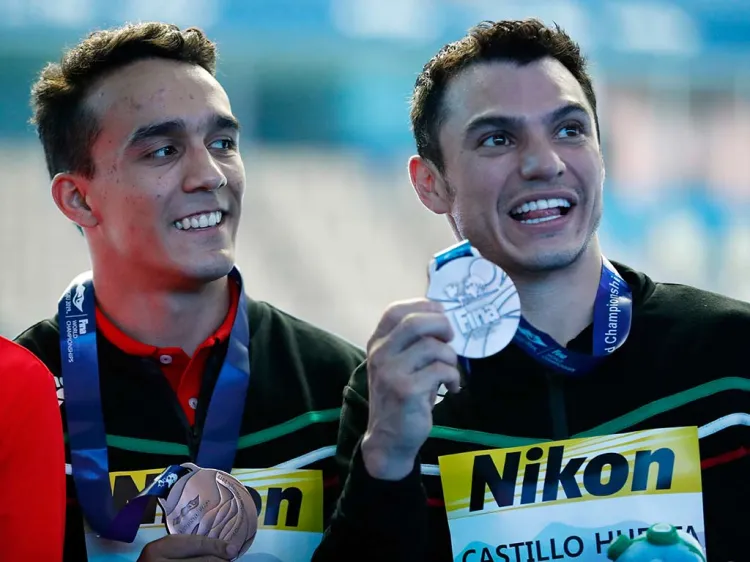 Castillo y Celaya, bronce y plaza olímpica para México