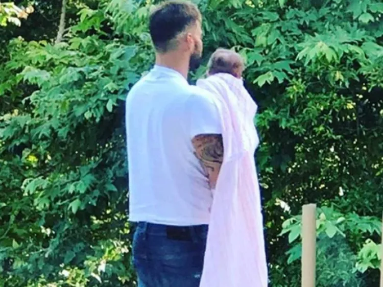 Ricky Martin deja ver por primera vez el rostro de su hija Lucía