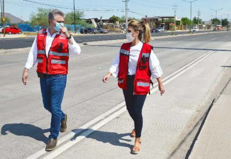 Entrega Gobernadora obra de vialidad