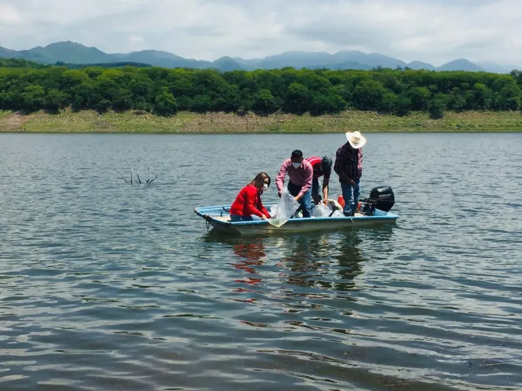 Apoya Sagarhpa a pescadores de embalse