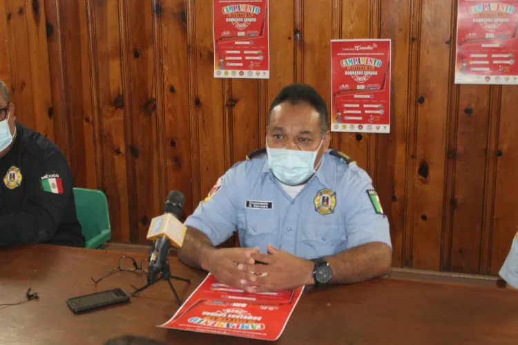 Invitan a campamento virtual de los bomberos