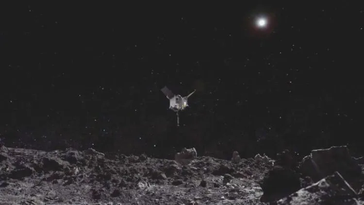 Aterriza UofA nave espacial en asteroide