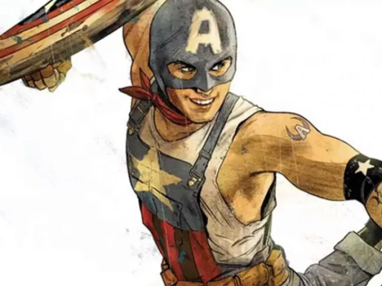 Marvel presenta a Aaron Fisher, el nuevo Capitán América gay