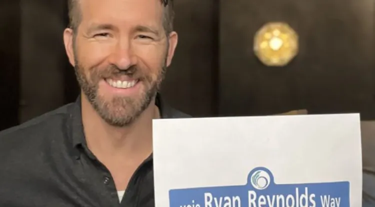 Ryan Reynolds tendrá una calle con su nombre en Ottawa, Canadá Nuevo día