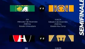 Estos son los horarios de semifinales del Apertura 2021