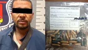 Detienen a persona con decenas de cartuchos útiles