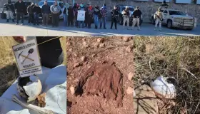 Encuentran más restos óseos en esta frontera