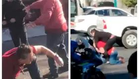 Tremenda paliza recibe Alfredo Adame en otra pelea callejera