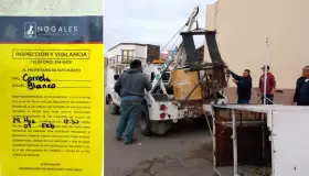 Removeran carretas de venta de alimentos abandonadas