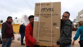 Entrega Presidente Municipal apoyos a familias vulnerables