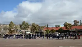 Realizan demostración de escoltas en la 45 Zona Militar