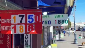 En picada el precio del dólar 18.70 por uno