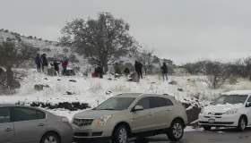 Reportan autoridades saldo blanco durante nevada