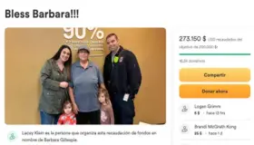 Sufre abuelita repartidora aparatosa caída; video le cambia por completo la vida