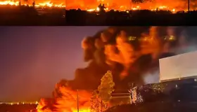 Provoca incendio una seria contaminación en la ciudad