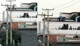 Recibe persona descarga eléctrica al llenar tinaco