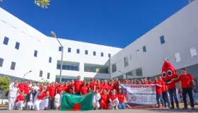 Marchan para concientizar sobre la donación de sangre